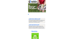 Desktop Screenshot of metalesazteca.com